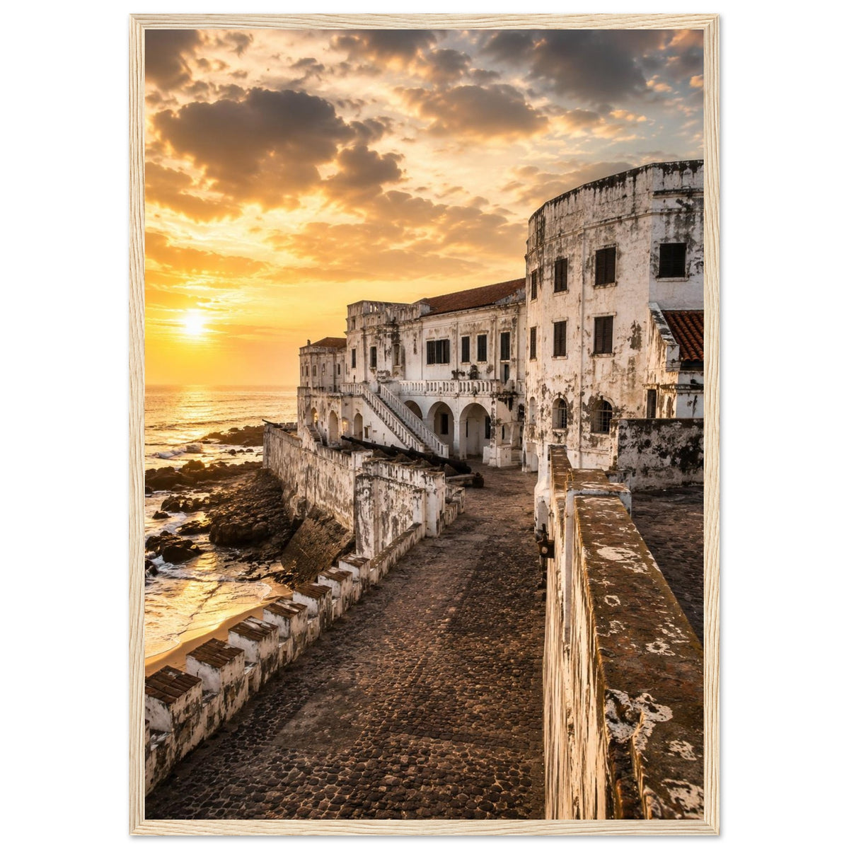 Cape Coast Castle — Cape Coast, Ghana print — sizes and frame options