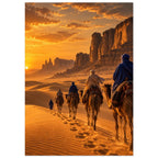 Tuareg Caravan — Sahara, Mali wall art print