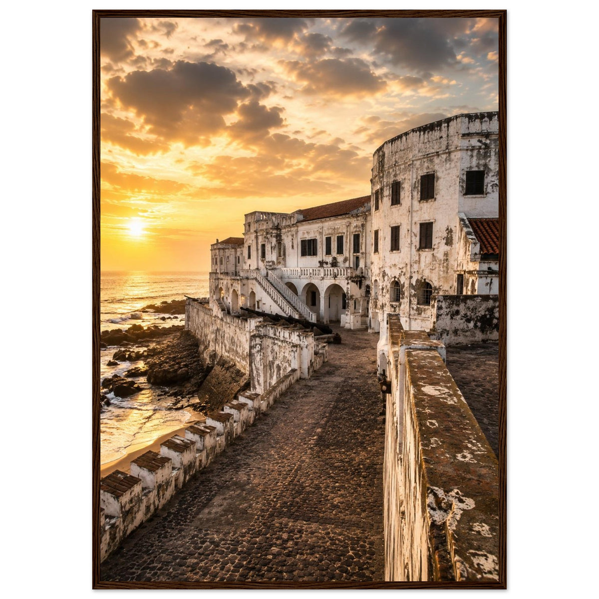 Cape Coast Castle — Cape Coast, Ghana print — sizes and frame options
