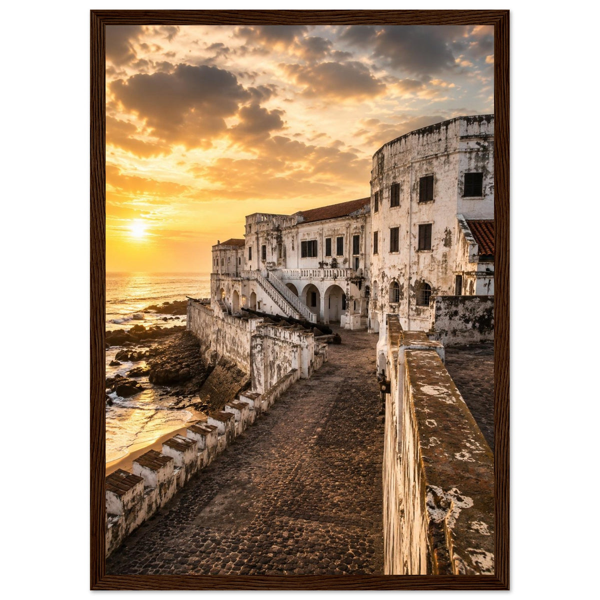 Cape Coast Castle — Cape Coast, Ghana print — sizes and frame options
