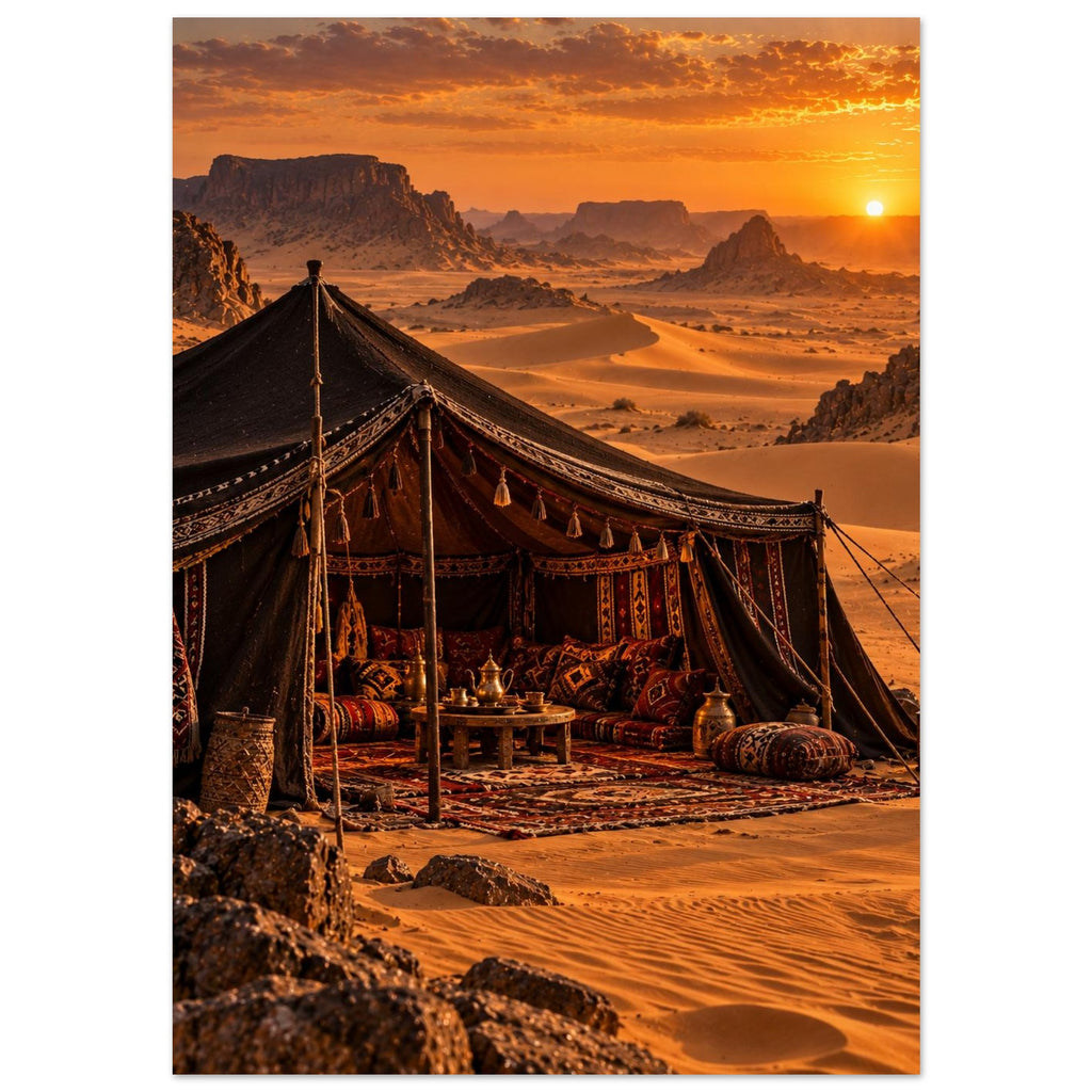Khaima Tent — Sahara, Mauritania print — sizes and frame options