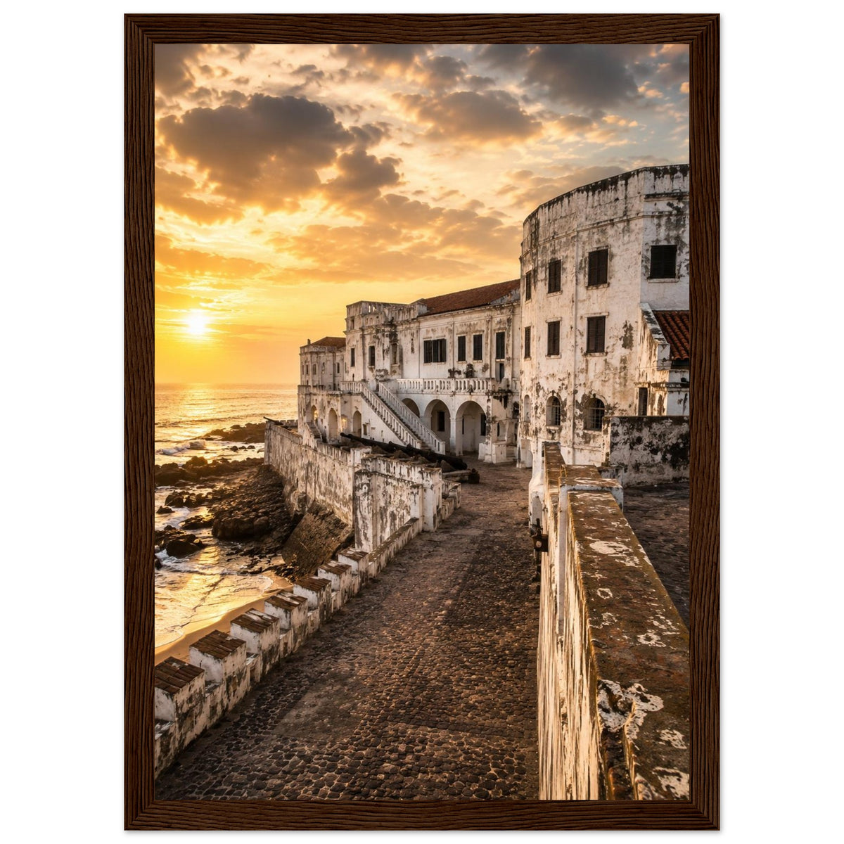 Cape Coast Castle — Cape Coast, Ghana print — sizes and frame options