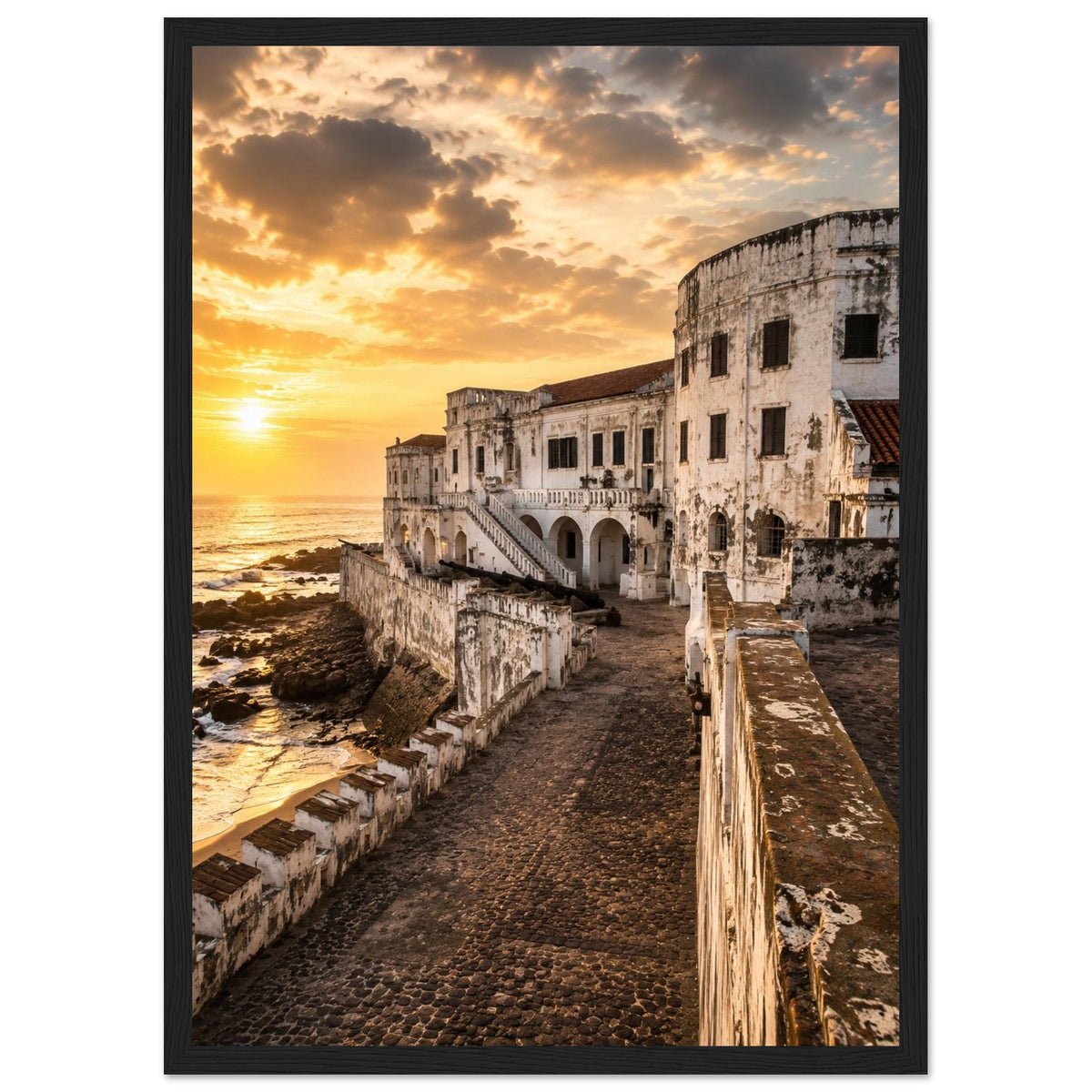Cape Coast Castle — Cape Coast, Ghana print — sizes and frame options