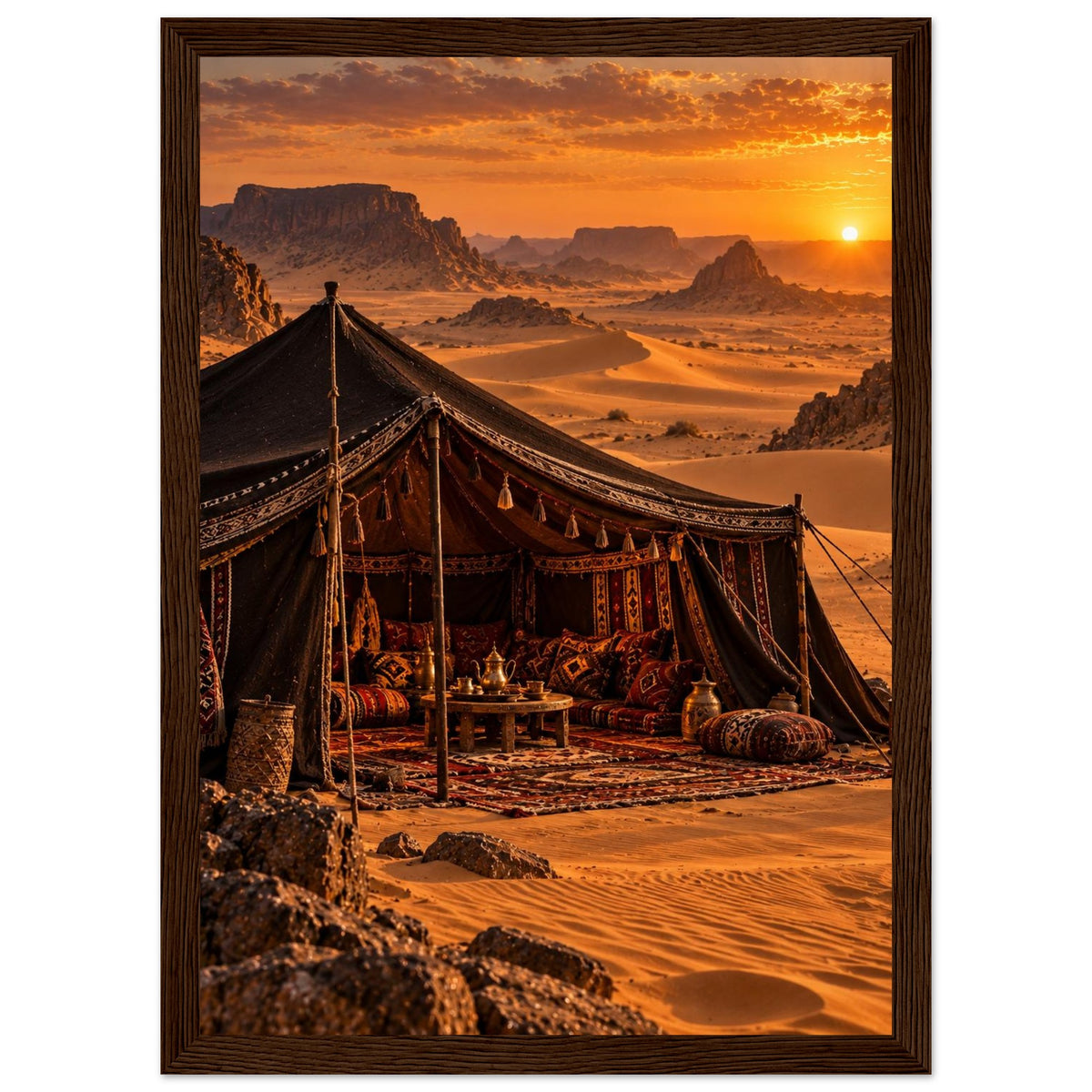 Khaima Tent — Sahara, Mauritania print — sizes and frame options
