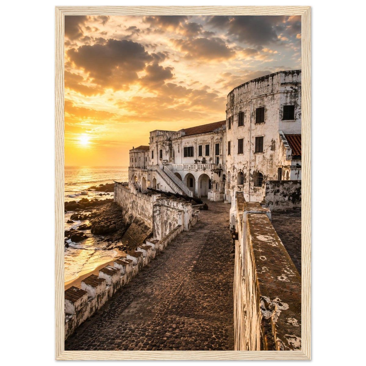 Cape Coast Castle — Cape Coast, Ghana print — sizes and frame options