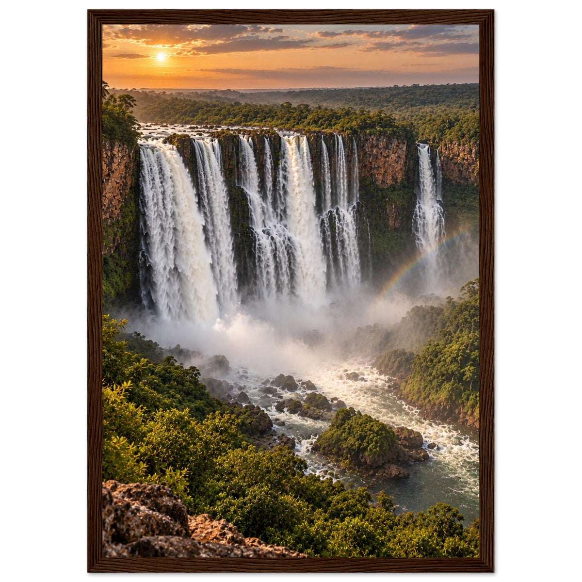 Kalandula Falls — Malanje, Angola print — sizes and frame options