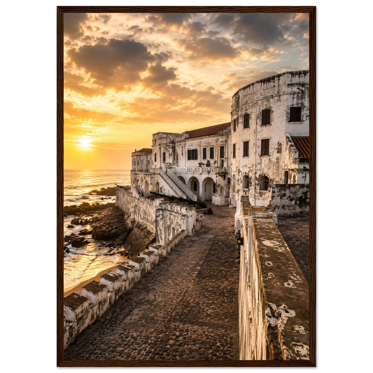 Cape Coast Castle — Cape Coast, Ghana print — sizes and frame options