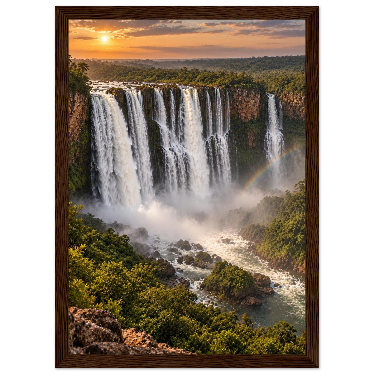 Kalandula Falls — Malanje, Angola print — sizes and frame options