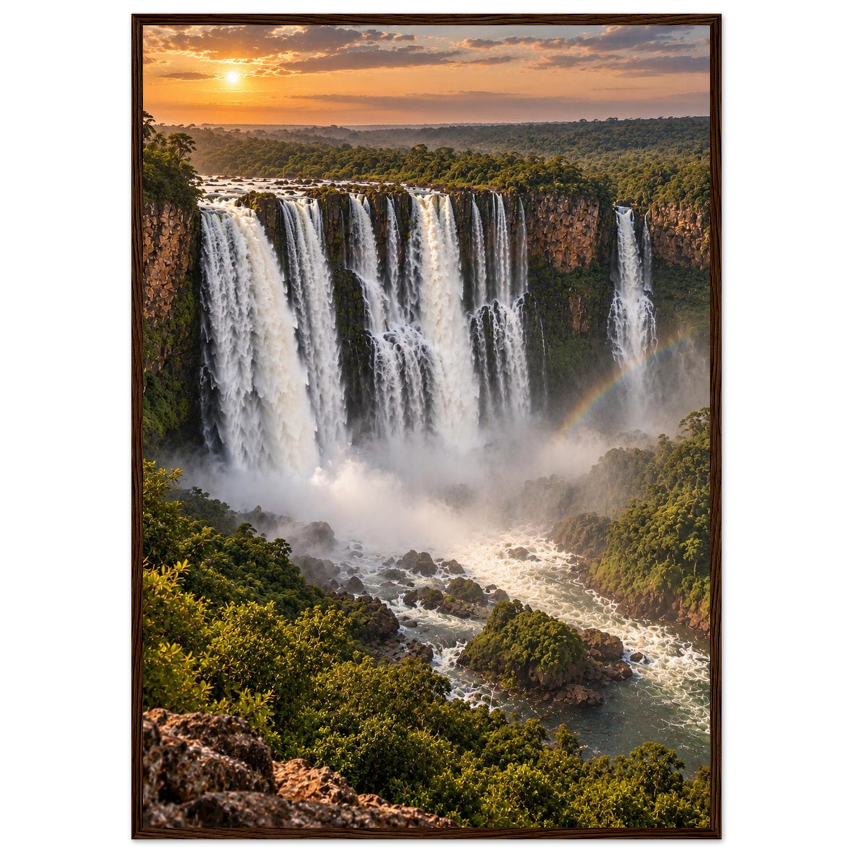 Kalandula Falls — Malanje, Angola print — sizes and frame options