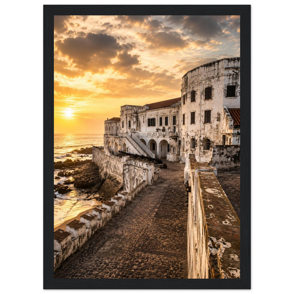 Cape Coast Castle — Cape Coast, Ghana print — sizes and frame options
