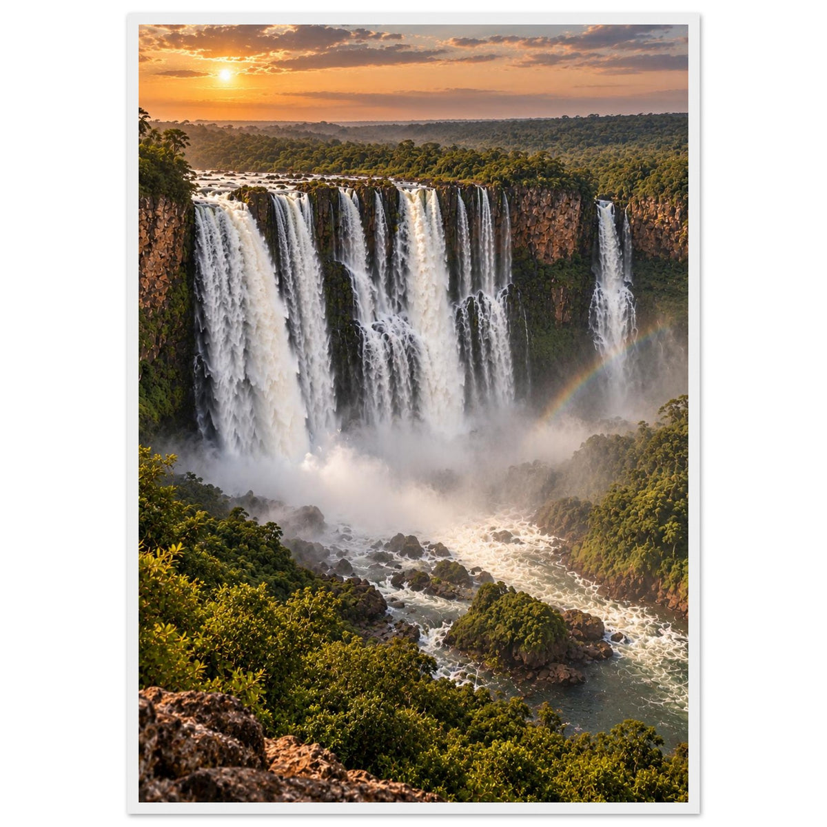 Kalandula Falls — Malanje, Angola print — sizes and frame options