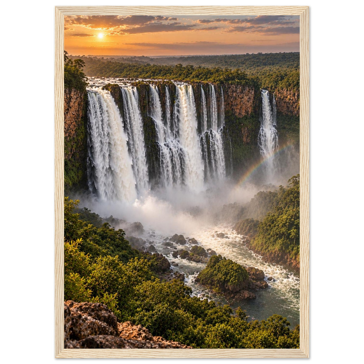 Kalandula Falls — Malanje, Angola print — sizes and frame options