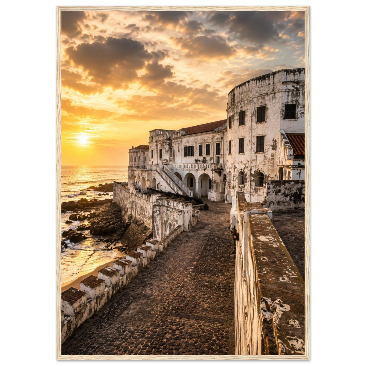 Cape Coast Castle — Cape Coast, Ghana print — sizes and frame options