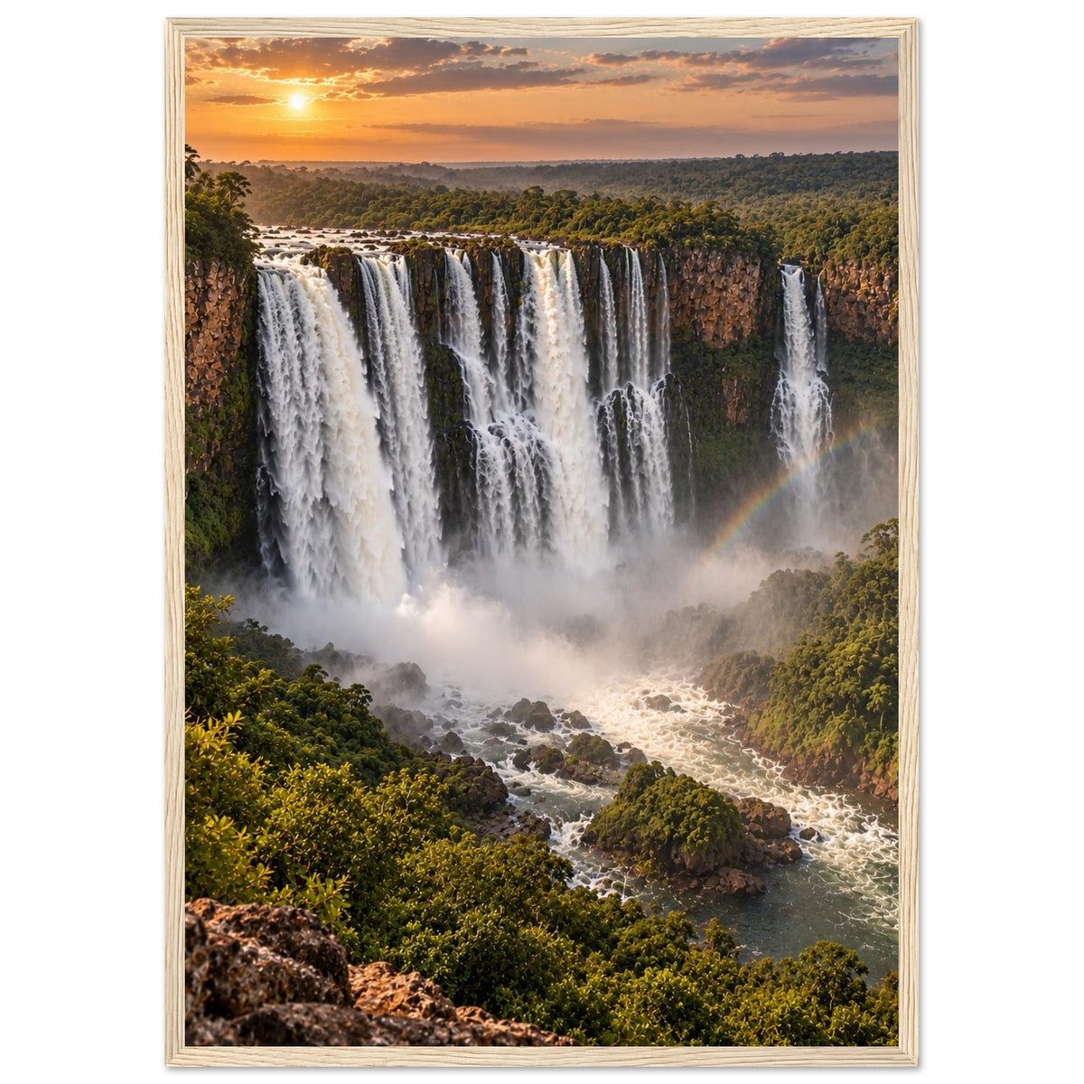 Kalandula Falls — Malanje, Angola print — sizes and frame options