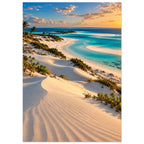 Sand Dunes — Bazaruto, Mozambique wall art print
