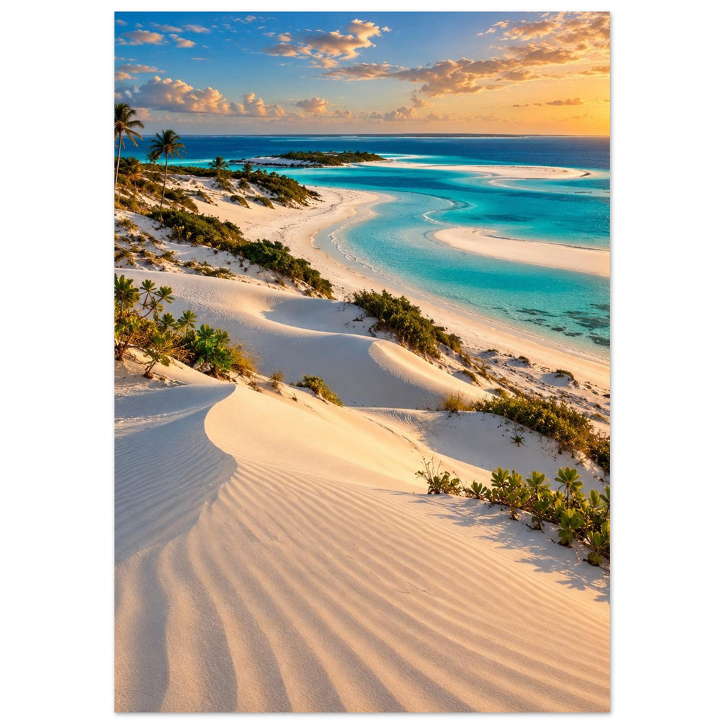 Sand Dunes — Bazaruto, Mozambique print — sizes and frame options