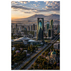 Cityscape — Addis Ababa, Ethiopia print — sizes and frame options