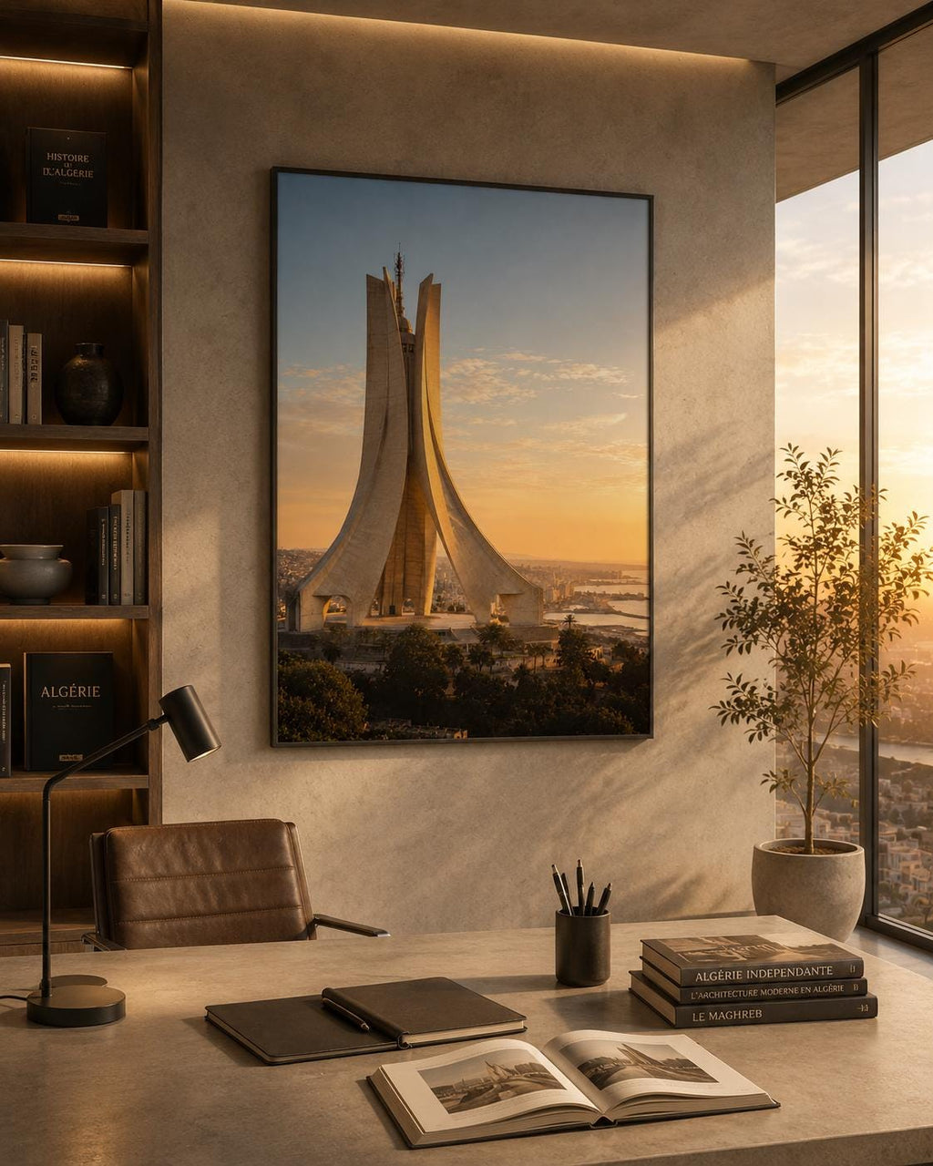 Print in a room