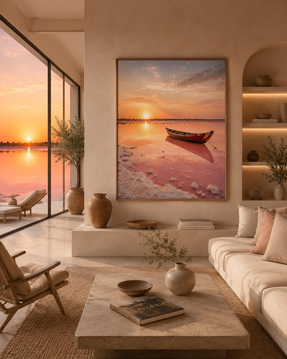 Print in a room