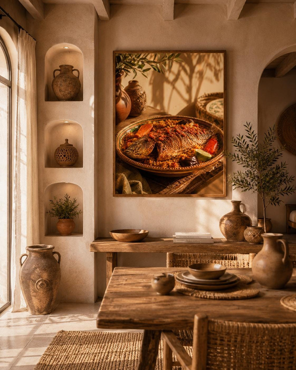 Print in a room