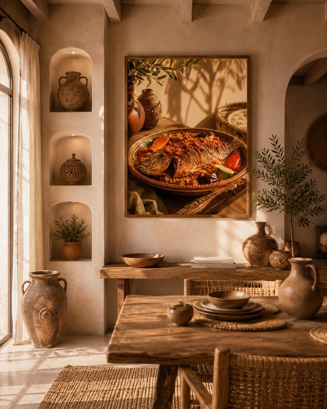 Print in a room