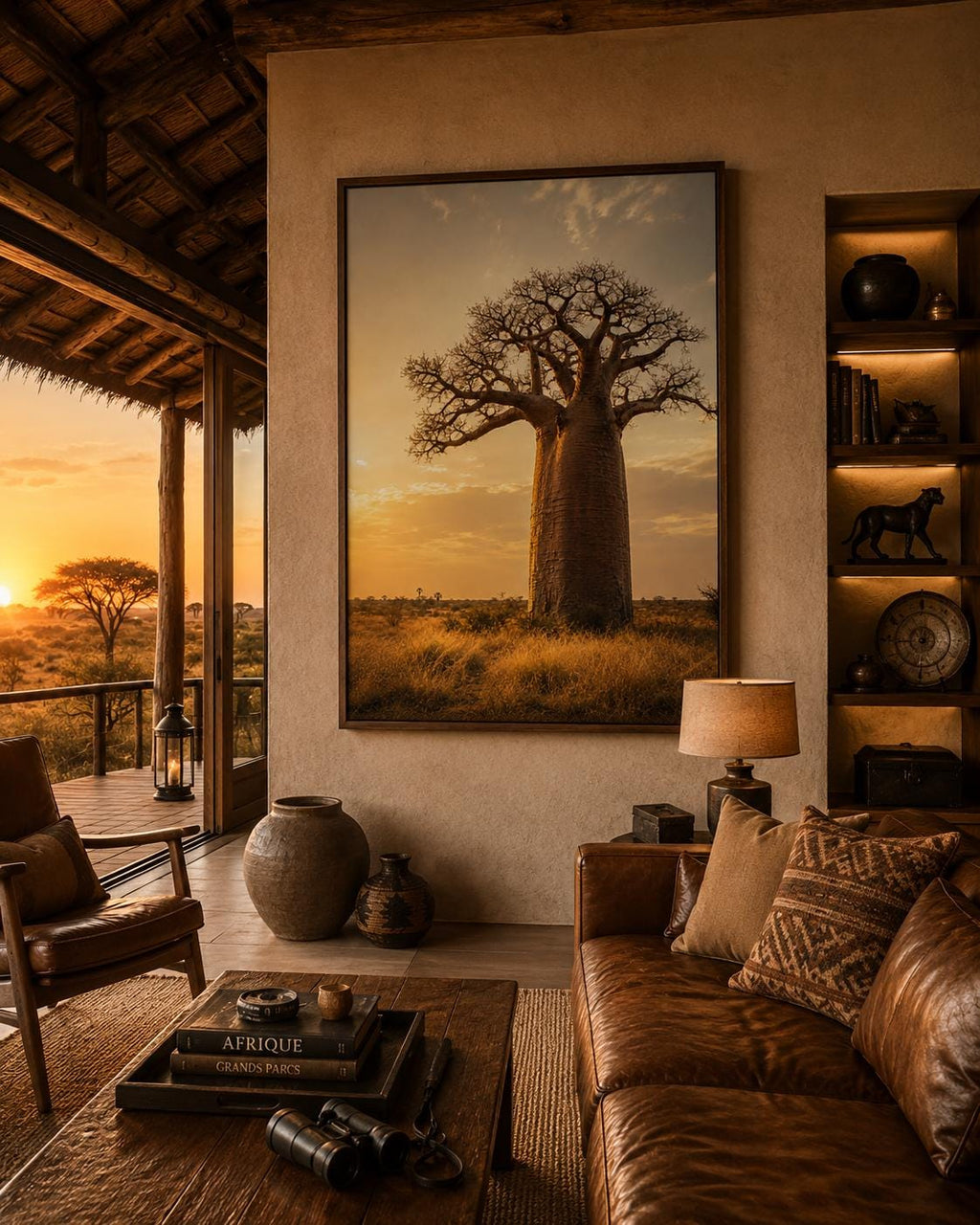 Print in a room