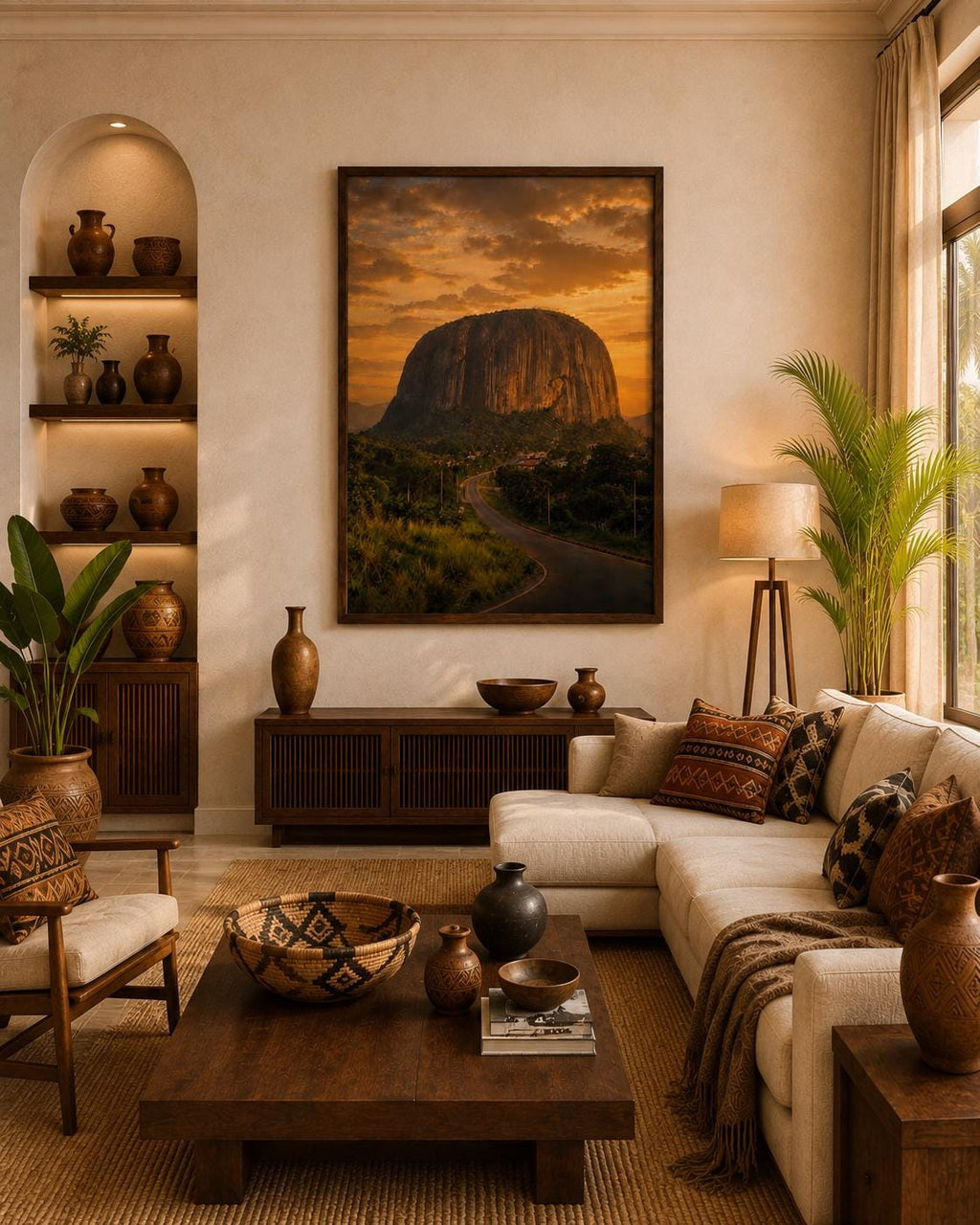 Print in a room