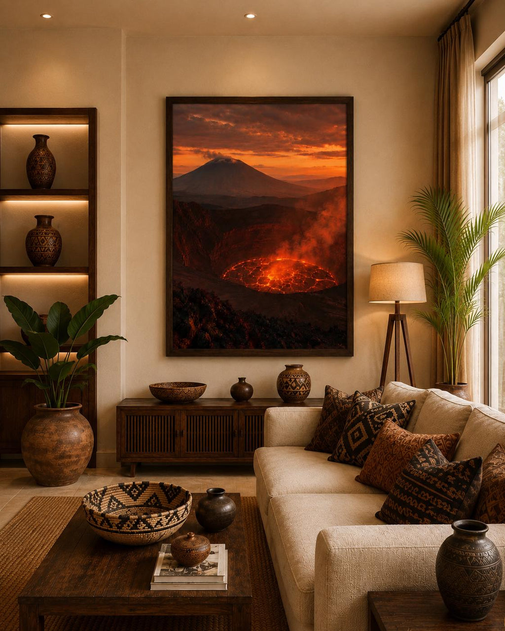 Print in a room