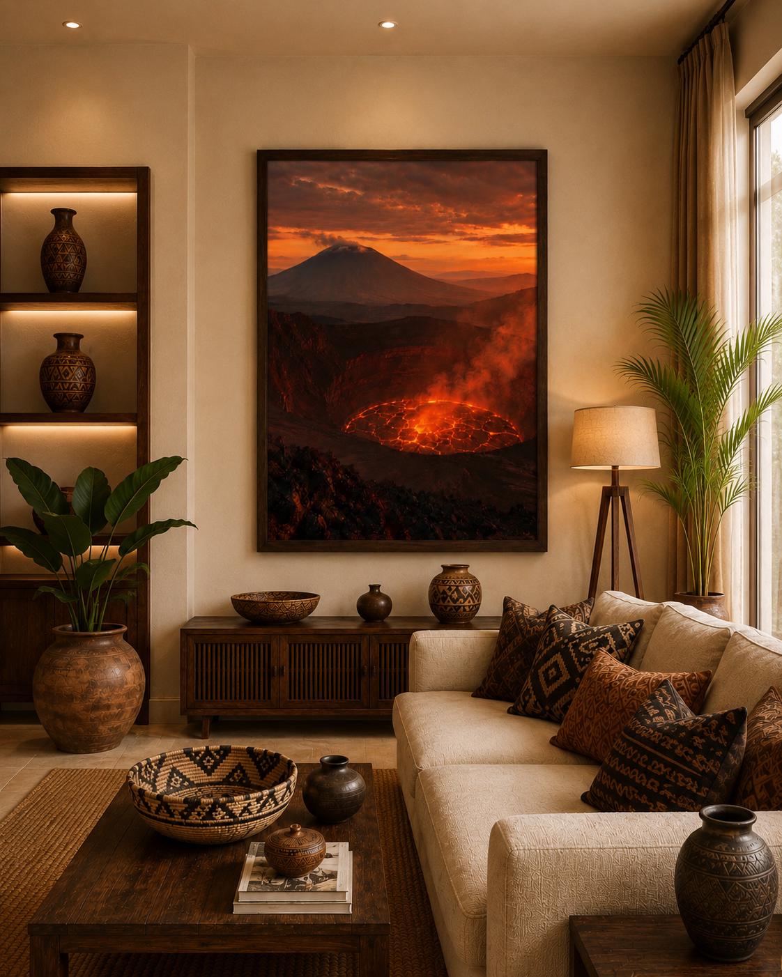Print in a room
