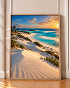 Sand Dunes — Bazaruto, Mozambique wall art print