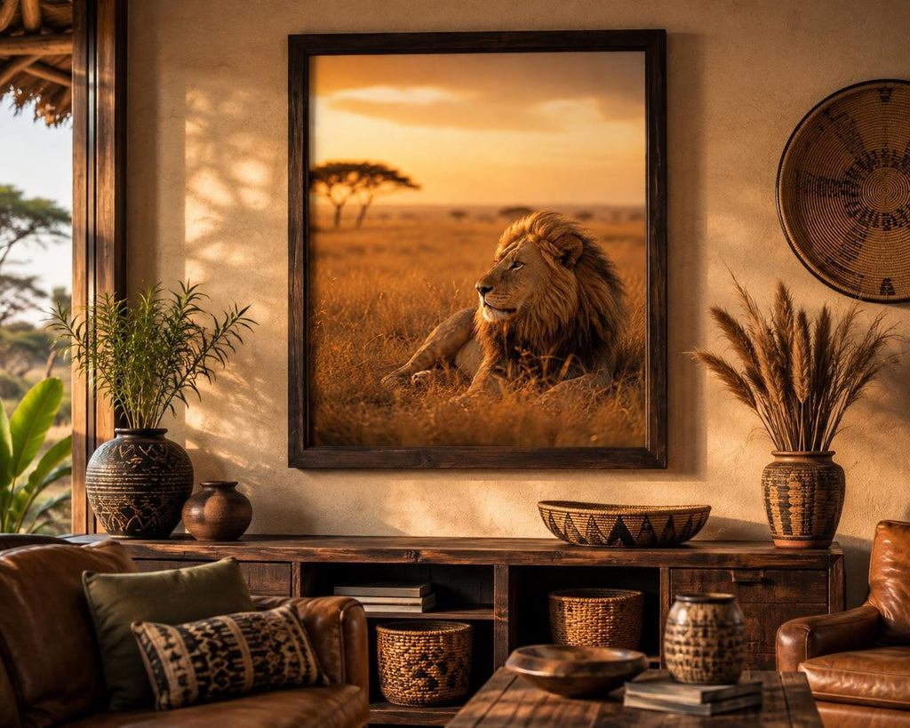 Print in a room