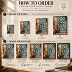 How to order: sizes and frames