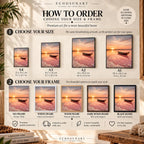 How to order: sizes and frames
