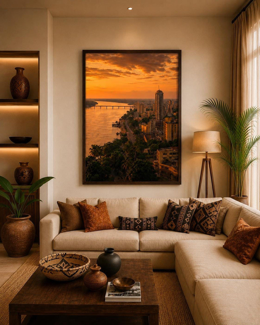 Print in a room