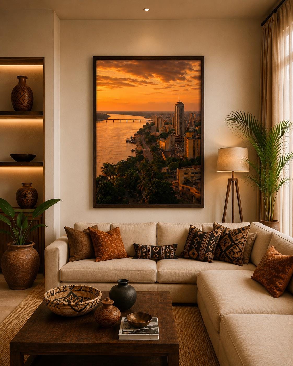Print in a room