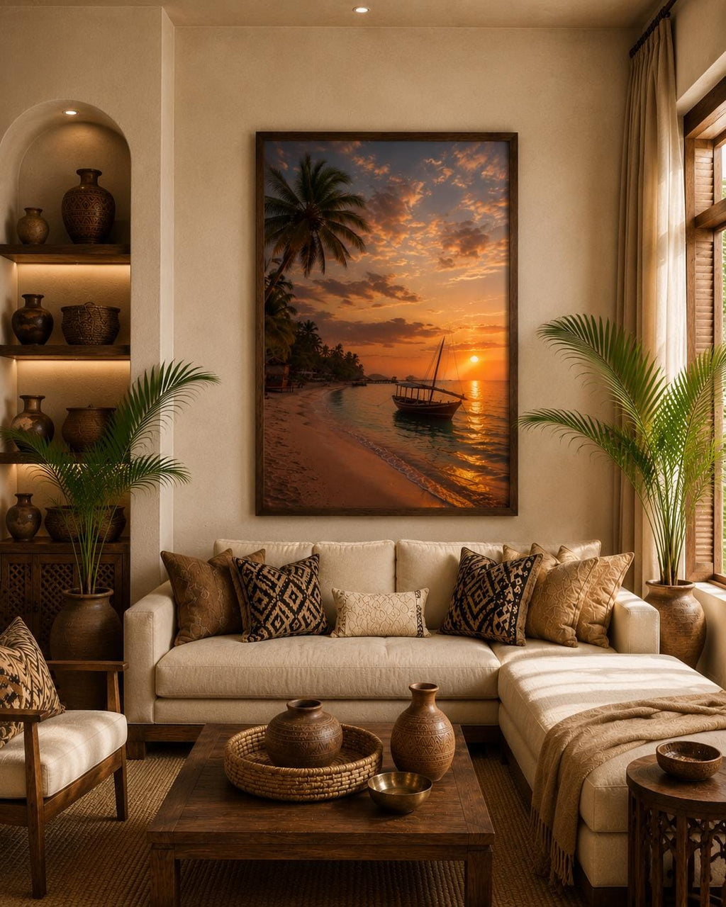 Print in a room