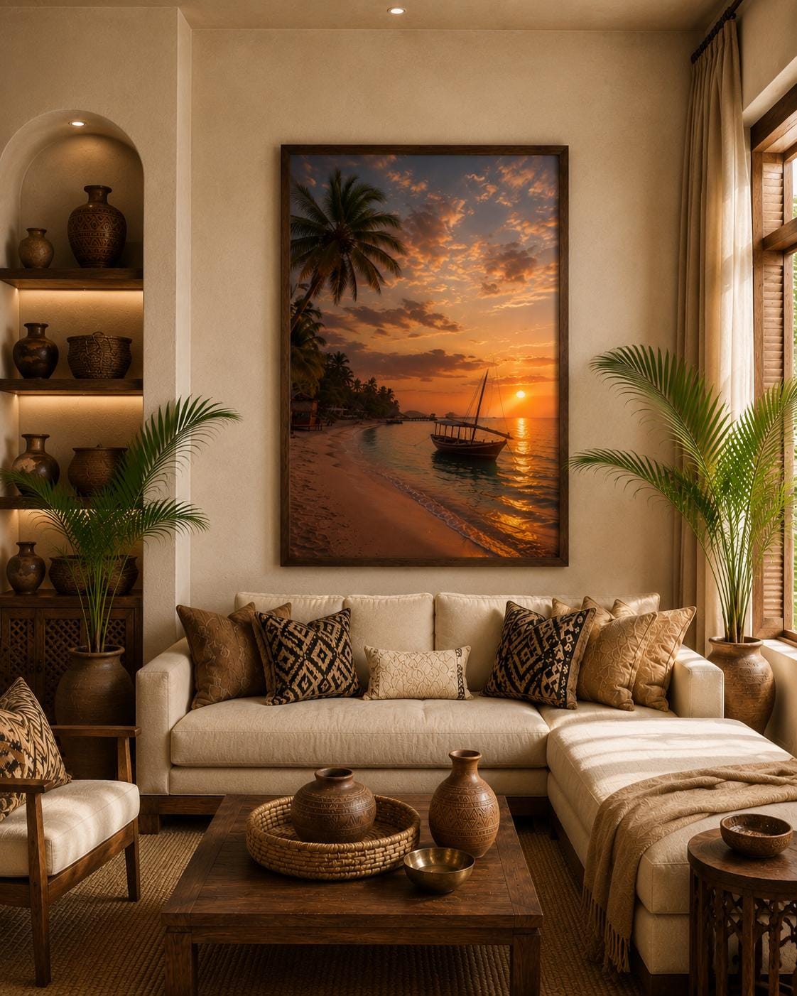 Print in a room