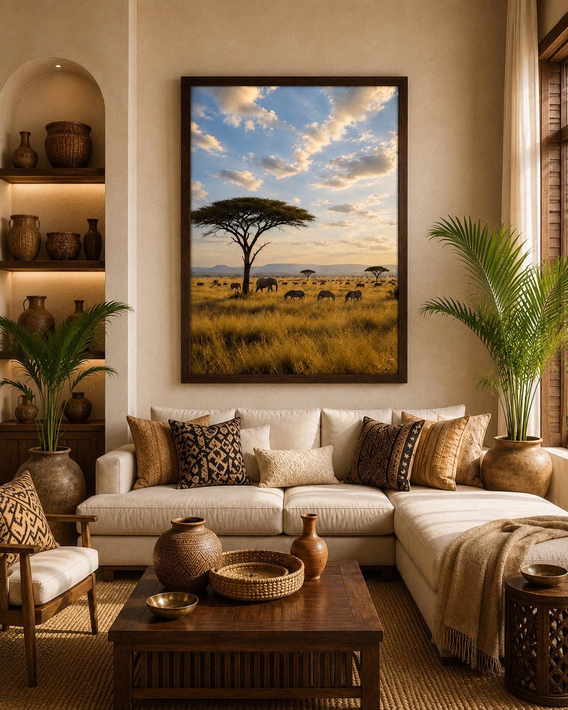Print in a room
