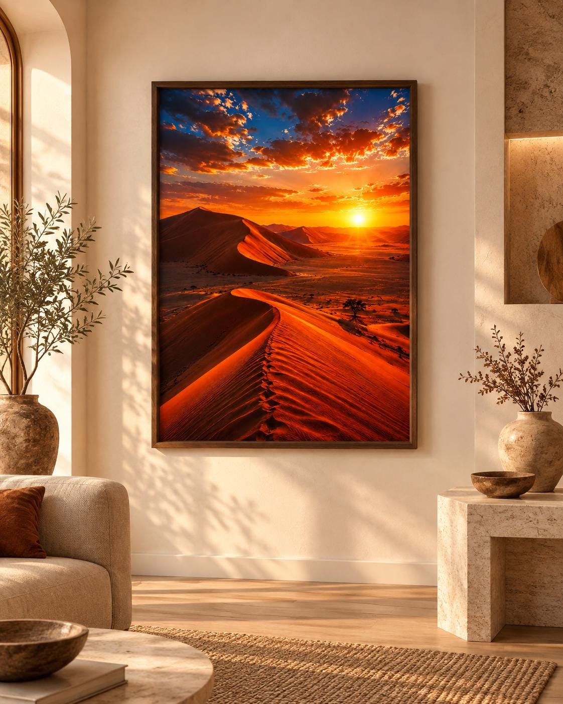 Print in a room