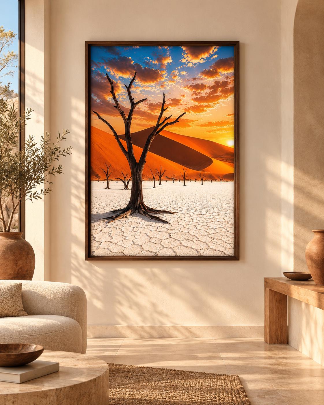 Print in a room