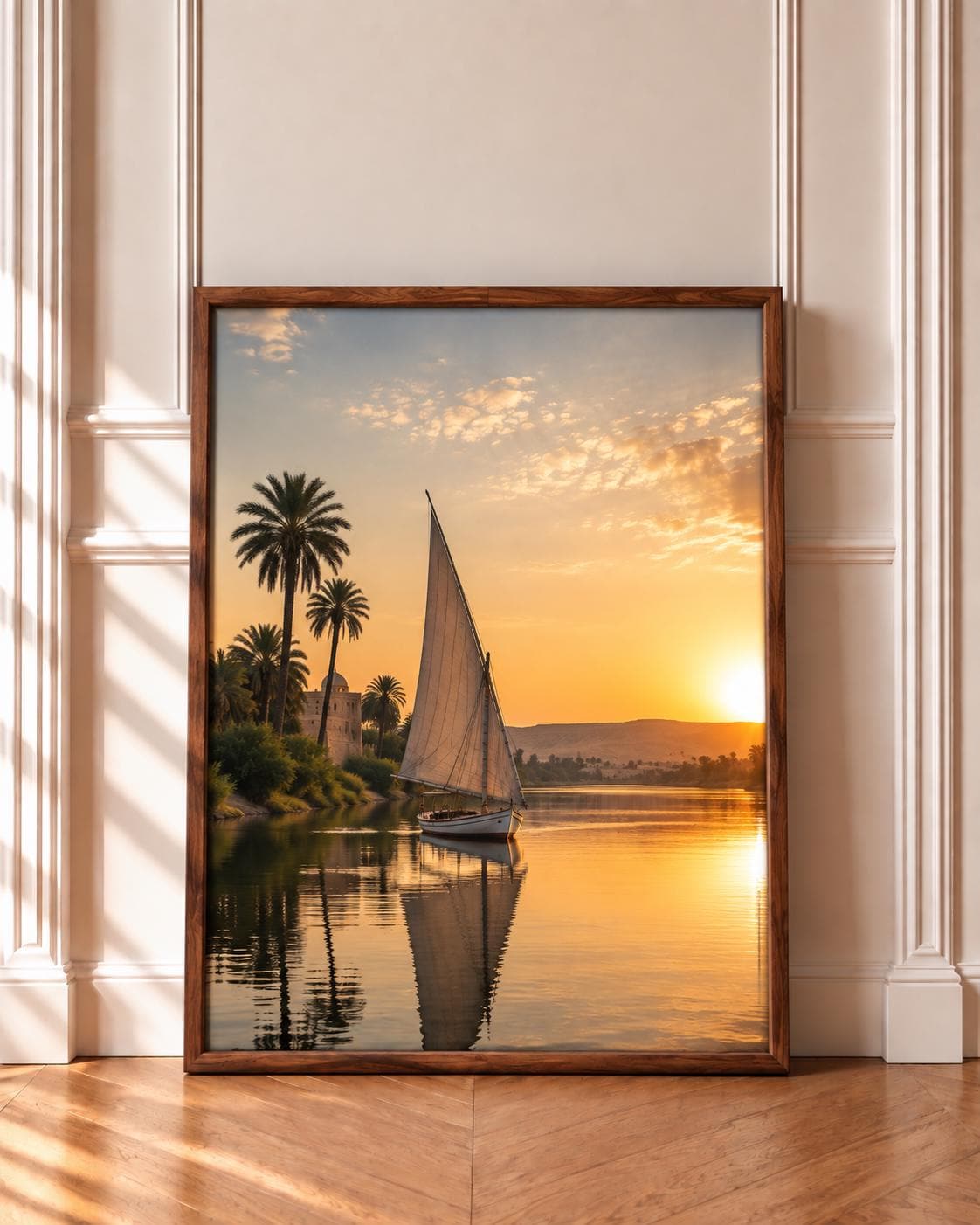 Nile Felucca wall art print