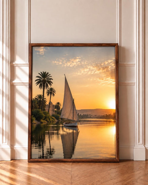 Nile Felucca wall art print