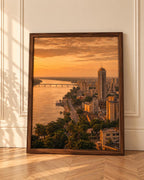 Brazzaville wall art print