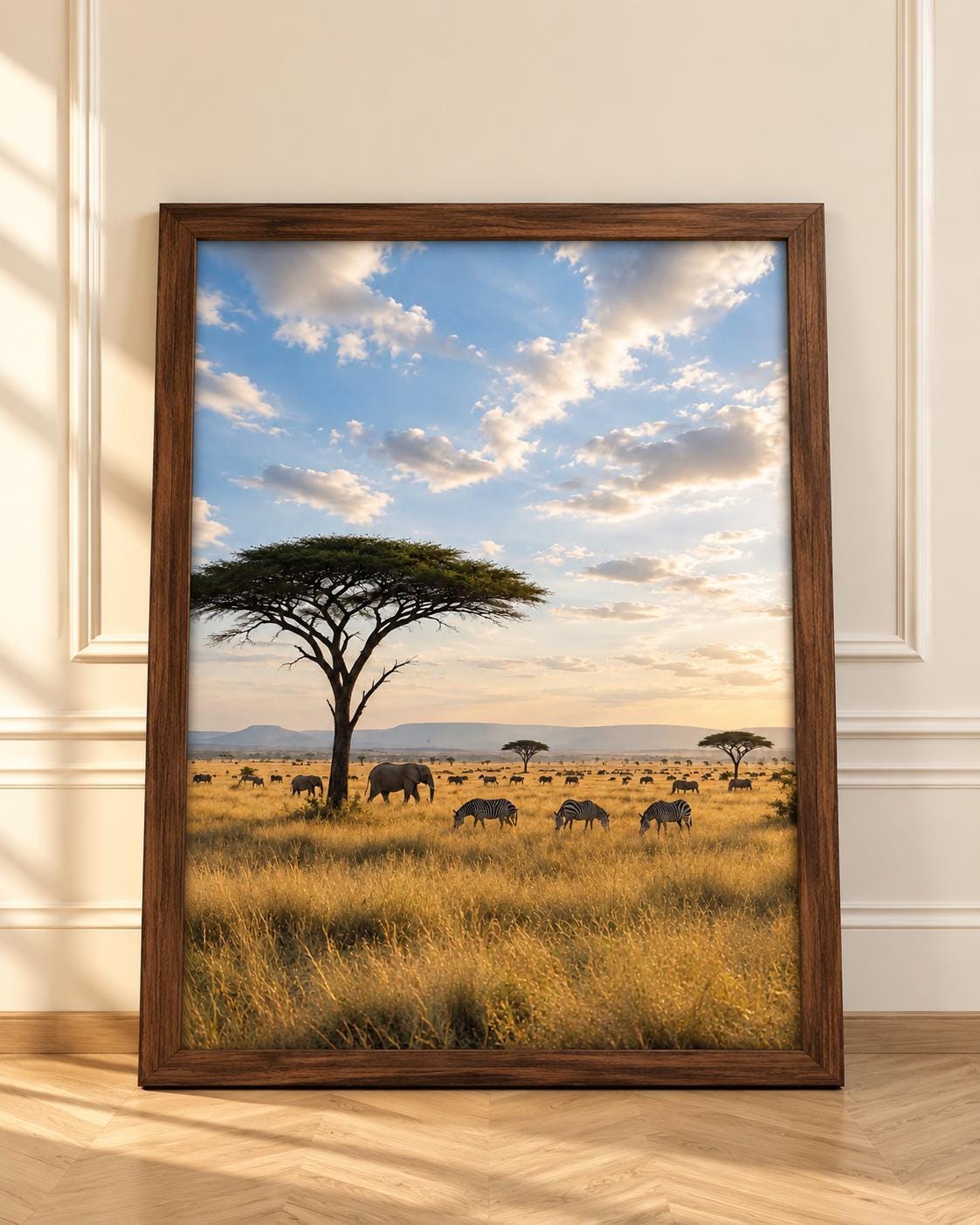 Serengeti wall art print